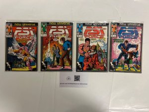 4 PSI Force Marvel Comic Books # 5 6 7 8  Avengers Defenders Hulk 55 JS61