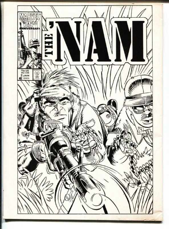 The 'Nam Magazine #1 1988-Comic Magazine-Marvel-First issue.