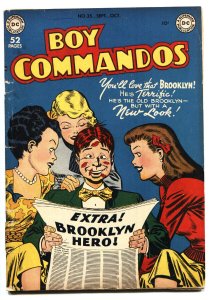 BOY COMMANDOS #35 1949-Golden-Age comic book-DC COMICS