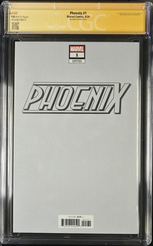 phoenix (2024) # 1 (CGC 9.8 SS) Signed Joe Quesada * Marvel Comics * Census = 2