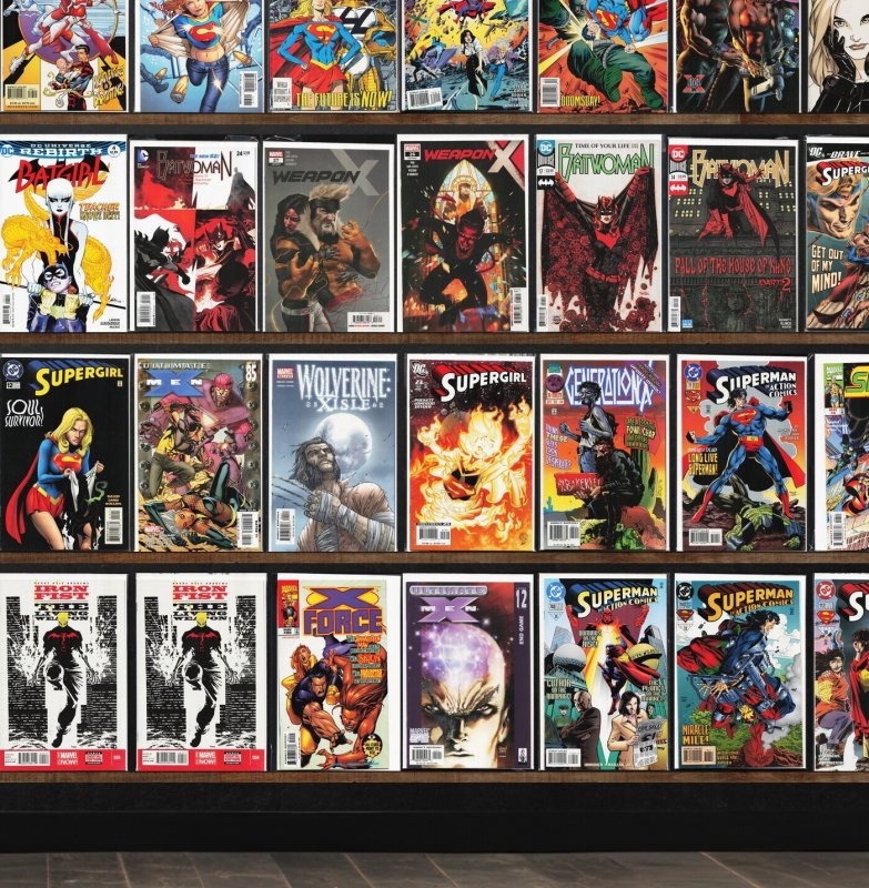 Huge Lot 140+ Comics with Supergirl, Ultimate X-Men, Action Comics & More!