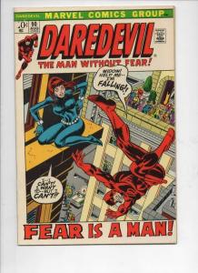 DAREDEVIL #90 FN-, Gene Colan, Murdock, Black Widow, 1964 1972, Marvel