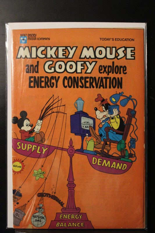 Mickey Mouse and Goofy Explore Energy Conservation 