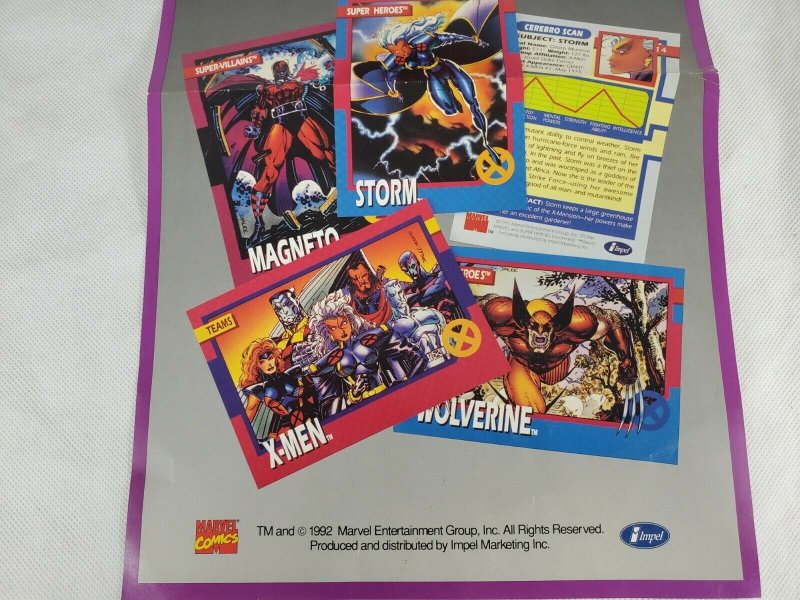 X Men poster Trading cards promo vintage rare collectable | Comic  Collectibles - Posters / HipComic