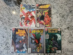 5 DC Comics Batman Wildcat 1 Miracle 1 Young Heroes In Love 1 Flash 5 51 NM RH17