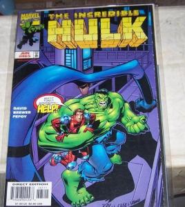  Incredible Hulk #465 (Jun 1998, Marvel) BRUCE BANNER