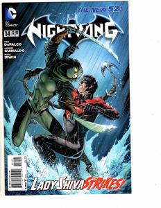 2 Nightwing DC New 52 Comic Books # 13 14 1st Print NM Range Batman Robin LH3