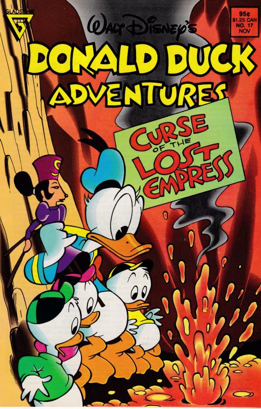 Walt Disney's Donald Duck Adventures NOV 1989 No.17