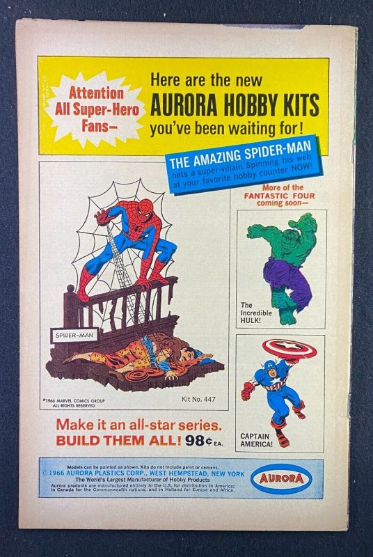 Avengers (1963) #36 FN+ (6.5) Black Widow Hawkeye Goliath Don Heck