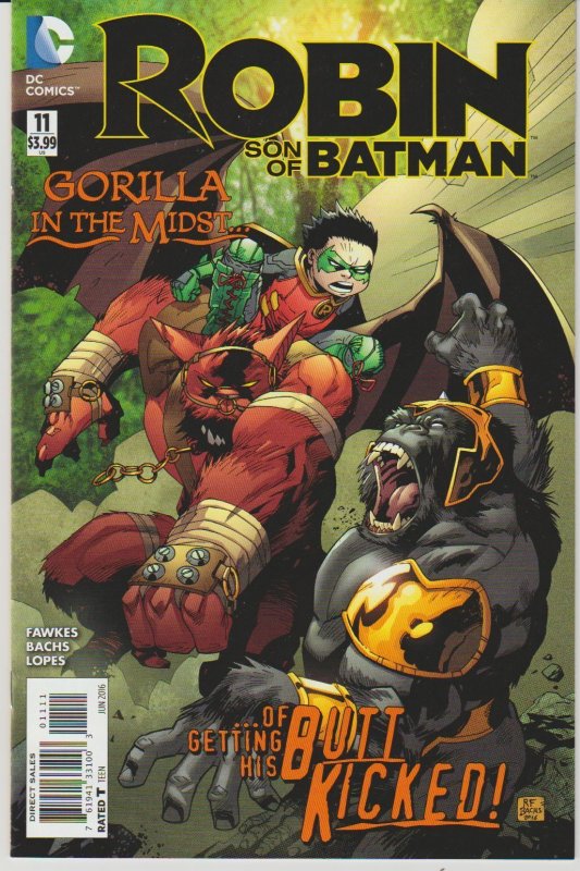 Robin Son Of Batman # 11 Cover A NM DC 2016 [I4]