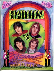 Beatlefest 98 3/1998-Beatles info & catalog-event info-VG