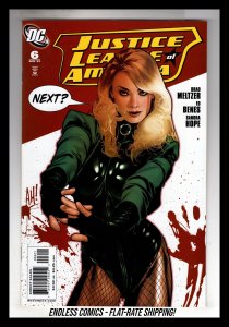 Justice League of America #6 (2007) Adam Hughes Variant Cover !!!  / MA#7