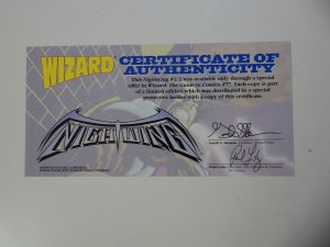 Nightwing #½ (1997) Wizard Exclusive W/COA VF Condition