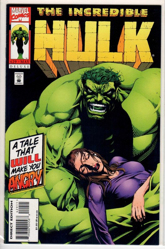 The Incredible Hulk #429 (1995) 9.6 NM+