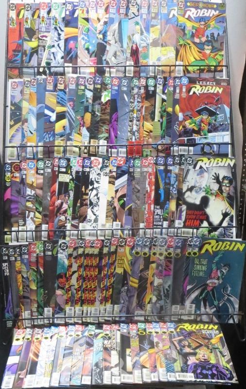 ROBIN (1995) MASSIVE COLLECTION! 186 BOOKS! with Minis, One-Shots, More! Batman!