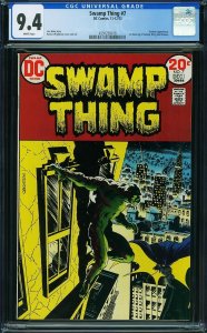 Swamp Thing #7 (1973) CGC 9.4 NM