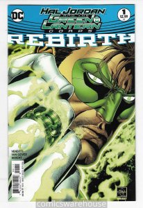 HAL JORDAN AND THE GREEN LANTERN CORPS REBIRTH (2016 DC) #1 NM A39717