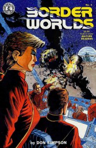 Border Worlds #4 Kitchen Sink Comix Comics January Jan 1987 (GD Paper Loss)