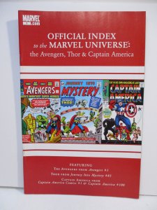 Avengers, Thor & Captain America: Official Index to the Marvel Universe #1 (2...