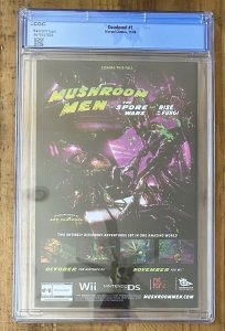 Deadpool #1 CGC 9.6 White Pages Clayton Crain Daniel Way 2008