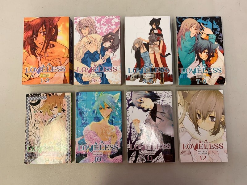 Loveless Vol 1-12 Paperback Yun Kouga 