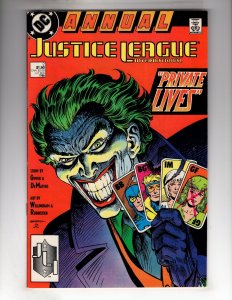 Justice League International Annual #2 (1988) JOKER Appearance !!!    / EBI#1