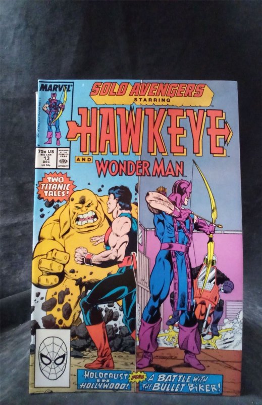 Solo Avengers #13 1988 Marvel Comics Comic Book