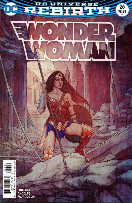 Wonder Woman (5th Series) #26A VF/NM; DC | save on shipping - details inside