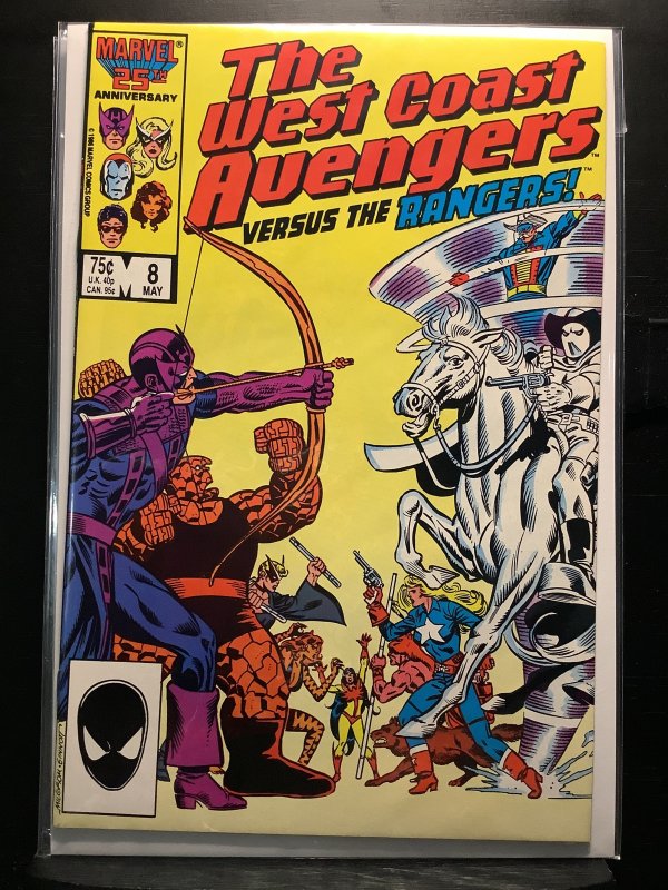 West Coast Avengers #8 Direct Edition (1986)