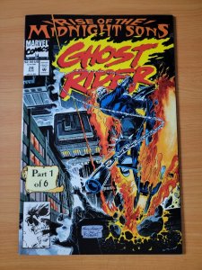 Ghost Rider #28 Direct Market Edition ~ NEAR MINT NM ~ 1992 Marvel Comics