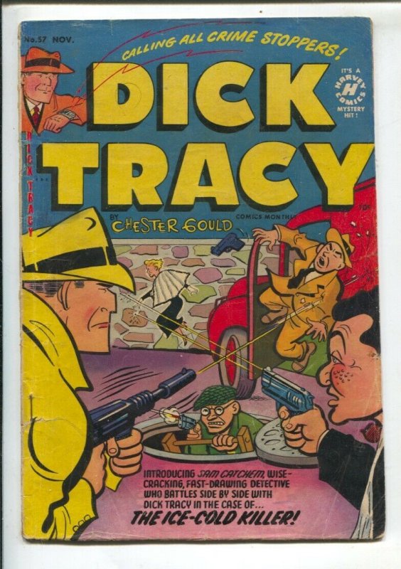 Dick Tracy #57 1952-Harvey-Chester Gould art-crime storie-1st appearance of S...
