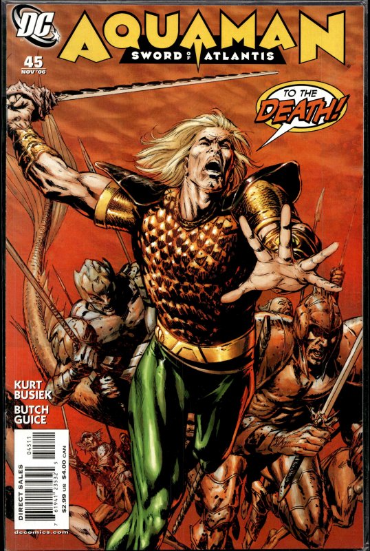 Aquaman: Sword of Atlantis #45 (2006) Aquaman
