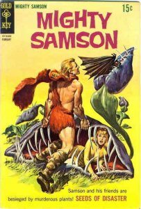 Mighty Samson #17 FN ; Gold Key | February 1969 Murderous Plants