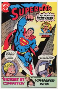 Superman in Victory by Computer (1981) Supergirl