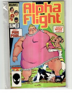 Alpha Flight #22 (1985) Alpha Flight [Key Issue]