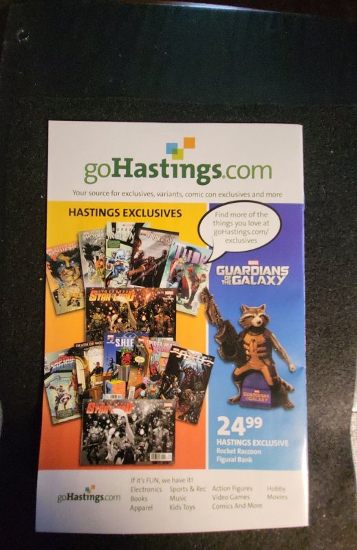 Civil War #1 Hastings Cover (2015)