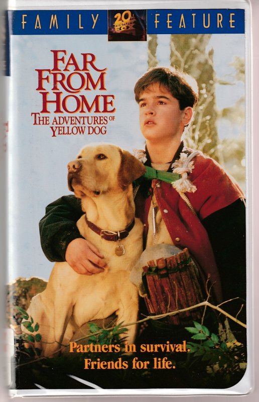Far From Home The Adventures of Yellow Dog VHS