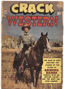 Crack Western #67  1950 - Quality  -G- - Comic Book