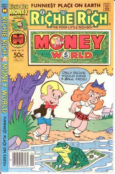 RICHIE RICH MONEY WORLD (1972-1982) 52 VF-NM June 1981 COMICS BOOK