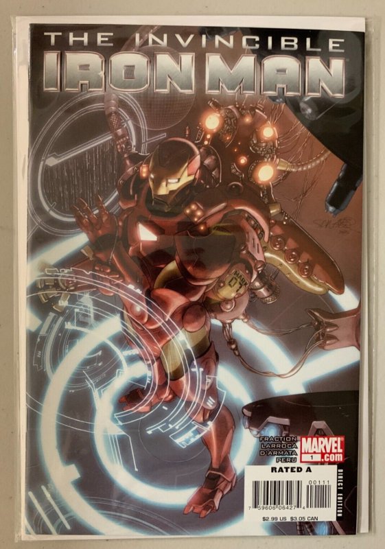 Invincible Iron Man #1 A Marvel 7.0 VF (2008)