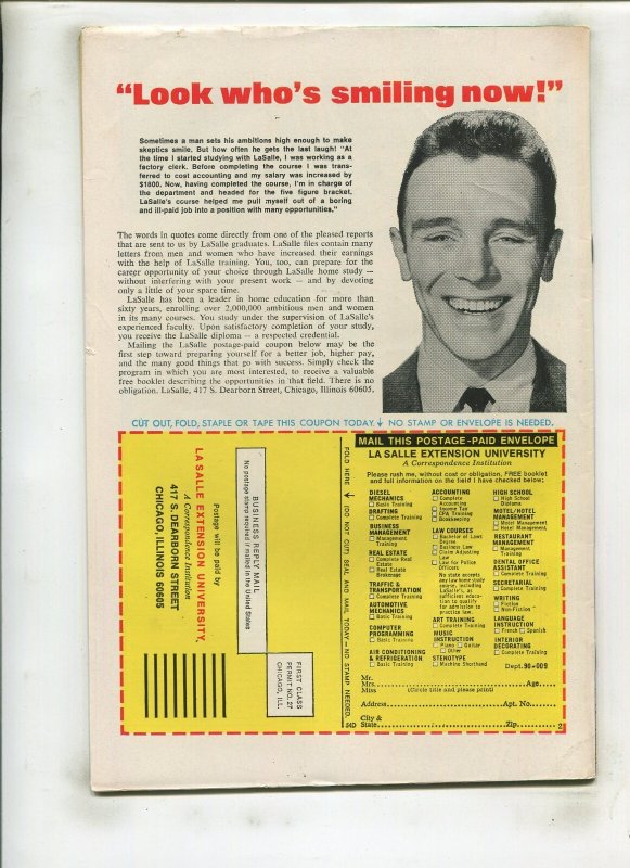 SUB-MARINER #64 (6.5) VOYAGE INTO CHAOS!! 1973