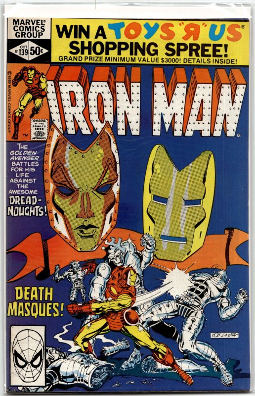 Iron Man #139 (1980) Iron Man