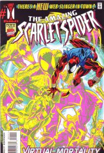 Amazing Scarlet Spider, The #1 (Nov-95) NM- High-Grade Spider-Man, Amazing Sp...