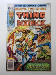 Marvel Two-in-One #27 (1977) Fine- Condition