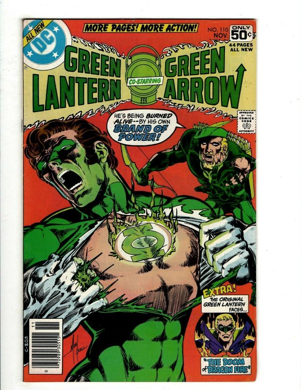 10 Green Lantern and Green Arrow DC Comics 110 111 112 113 114 115 116 + J461