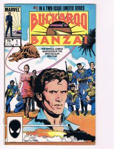 Buckaroo Banzai # 1 Marvel Comic Books Marvel Official Movie Adaptation!!!!! S50