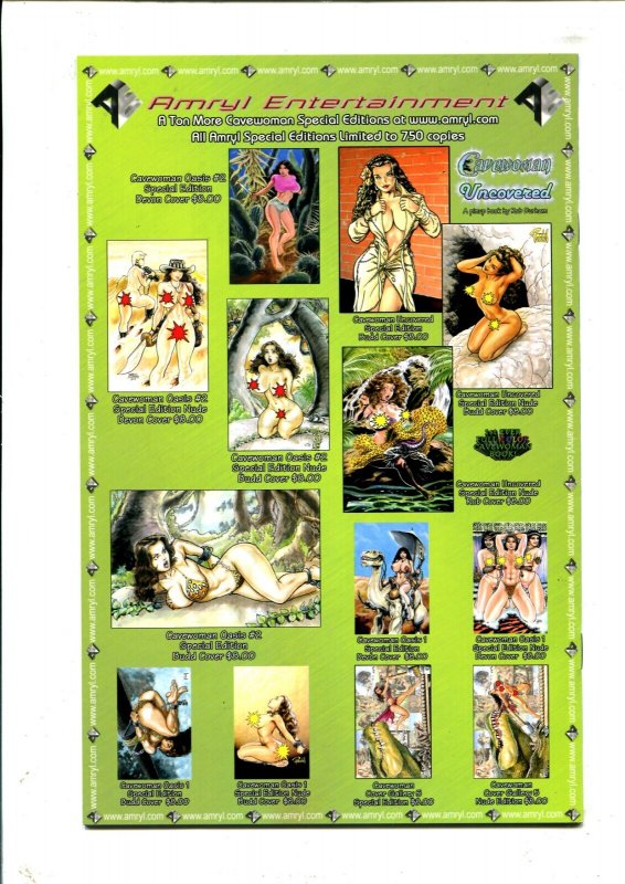 Cavewoman: Oasis #2 - Devon Massey Special Edition LTD 750 w/COA (9.2ob) 2013