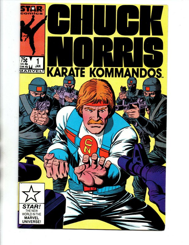 Chuck Norris Karate Kommandos #1 - Star Comics - Marvel - 1987 - VF | Comic Books - Copper Age / HipComic Chuck Norris Karate Kommandos #1 - Star Comics - Marvel - 1987 - VF | Comic Books - Copper Age / HipComic