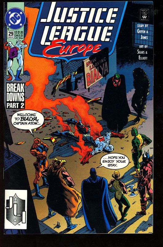 Justice League Europe #29 (1991)