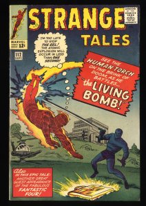 Strange Tales #112 VF- 7.5 1st Eel! Fantastic Four Human Torch!